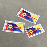 Tour de France Sticker LIDL TREK TREK Sticker Bicycle Road Bike Mountain Bike Head Crown Frame Scrat