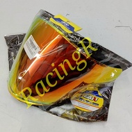 * GRACSHAW G8 VISOR G838 & G555 CRYSTAR GOLD+ORANGE AKILA