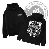 AOLSHIRT - AGNOSTIC FRONT Hoodie Sweater - Cool, Thick Fleece Material