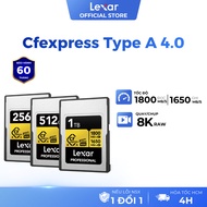 CFexpress Type A 4.0 memory card 256GB/ 512GB/ 640GB/1TB Lexar for cameras/ camcorders, videos speed