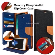Mercury Magnetic Flip Case with Card Wallet For REDMI A1 12C 10C 10A 10 9T 9C 9A NOTE 12 11 10 9S MI 11T 12T X3 PRO