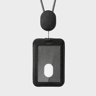 Orbitkey ID Card Holder w/Lanyard - Black / Stone