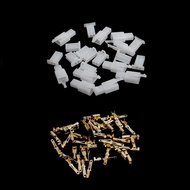 10 Sets 2 8mm 2 Pin Electrical Wire Connector Male Female Plug+Terminal Kit For