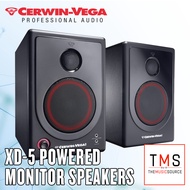 CERWIN VEGA XD5 5" 2 Way Powered Desktop Speakers