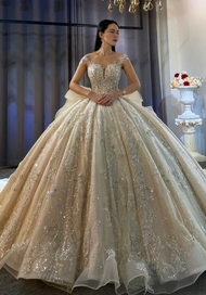 Beaded wedding dress ball gown wedding dress Custom Couture Custom Bridal Gown Custom wedding dress
