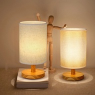 Company Group Build diy Activity Fabric Embossing Table Lamp Hotel Retro Bedroom Study Lamp Decal le