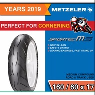 160/60ZR 17 (69w)Metzeler M5 SPORTES Tubeless Tyre