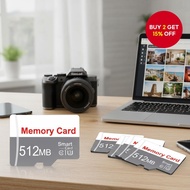 Microdrive Micro SD TF Flash Card 128MB 256MB 512MB for Camera, Car Audio, and Surveillance