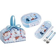 Skater Character 24 Antibacterial Dishwasher Safe Soft Tight Lunch Box 360ml Trio Set (Chopsticks/Sp
