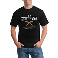 Nova Gurkha Gorkhas Nepales Britânico Royal Forces Kukri Facas Essential Plus Size Cotton T Shirt Fo