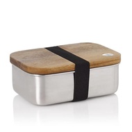 【303select】德國AdHoc | 實木不鏽鋼輕食便當盒