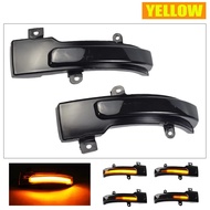 ปีกข้างไฟ LED แสดงกระจกมองหลังสัญญาณไฟเลี้ยวแบบไดนามิกสำหรับ Mitsubishi Outlander 2014-2020 Lancer 2