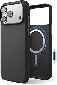 elago Magnetic Leather Case Compatible with iPhone 17 Pro Max Case, All MagSafe Accessories, 6.9 inc