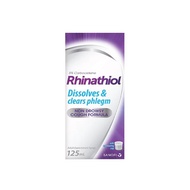 RHINATHIOL RHINATHIOL ADULT SYRUP 125ML