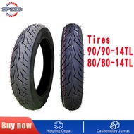 Motorcycle Tire Tubeless Size -14 Tires for HONDA Click 125i Burgman Nmax Mio ADV PCX