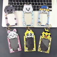 2026E Group New Style Cartoon Card Photo Frame Keychain Aidou Small Card Storage Pendant Jewelry Sta
