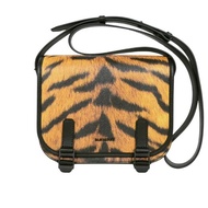 Burberry Tiger Print Rider Messenger Bag 巴寶莉虎紋郵差包