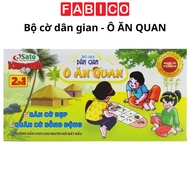 2 in 1 Mandarin O Quan Chess Set Safe and Durable Plastic O Quan Set Folk Games Intellectual Toys Sa