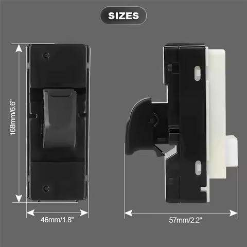 Car Rear Single Electric Power Window Control Switch 8974038970 For Isuzu D-Max 2003-2011 Holden RC 
