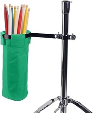 Ogdni Drum Stick Holder Drumstick Bags for Drum Set Drum Stick Holder Screw Fixation Bag Container (