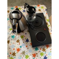 ﹍▼❃3 in 1 Kettle Stainless Steel Electric Automatic Cut Off Jug Kettle 2L