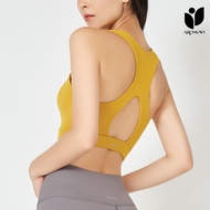 Arokaya Sports Bra  เสื้อออกกำลังกาย สปอร์ตบรา รองรับแรงกระแทก มีฟองน้ำถอดออกได้ รุ่น Zoey - AB2101