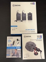 清屋 BOYA BY-WM4 PRO-K2 無線麥克風套裝 / MM1/ M1