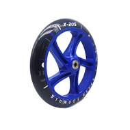 DGJLI PU วงล้อขนาดใหญ่ล้อรถสคูเตอร์145ล้อรถเข็น20.5cmX4cm ขนาดเส้นผ่าศูนย์กลาง/175มม. X 30มม. 205มม.