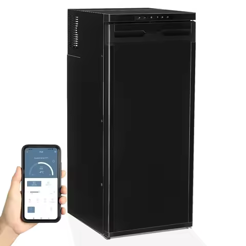 95QT /90L Car Fridge Freezer Portable Refrigerator Camping Truck APP Control NEW