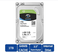 SEAGATE SKYHAWK ฮาร์ดดิส 1,2,4 TB 5900RPM, 64MB Surveillance สำหรับ CCTV ของแท้ เคลมได้จริง ศูนย์ไทย ส่งจริง ส่งไว