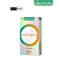 OKAMOTO - OK EXTRA DOTS CONDOMS PACK OF 10 PIECES