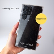 GALADO Clear Galaxy S23 Ultra S22 Ultra Custom Name Shock Proof Casing for Samsung S23 Series