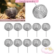 LANFYGOODSS 10pcs Bonsai Baskets, Fertilizer Tool Stainless Steel Gardening Fertilization Baskets, W