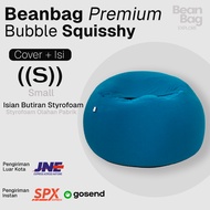 BEAN BAG ELASTIC BUBBLE PLUS SMALL FILLING - POLYSTER STRETCH - BEAN BAG GUMMY BEAN BAG SQUISHY BEAN