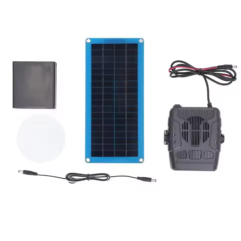 Black Solar Heater Compact Solar Heater For Greenhouses Portable Heater Portable Solar Heater Lightw