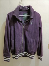 5th Street 深紫色棒球外套