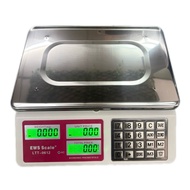 40kg Electronic Digital Price Computing Rechargeable Supermarket Counting Scale Penimbang Harga Timb