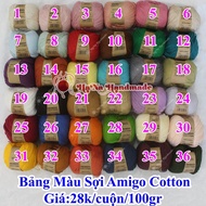 Amigo yarn 100% cotton c 100g