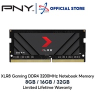 PNY XLR8 GAMING DDR4 SODIMM / LAPTOP RAM ( 8GB*1 / 16GB*1 )( 3200MHZ CL22 )