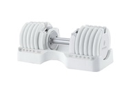 Pure Series 25kg(55LB) 15段重量 可調式啞鈴 (白)