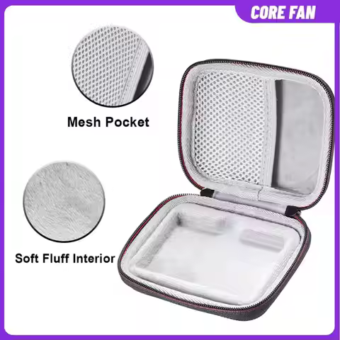 EVA Hard Carrying Case Anti-Scratch Travel Storage Bag External Hard Drive Bag for Samsung T7 Shield