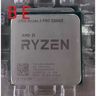Ryzen 3 3200GE AM4 CPU Processo R3 3200GE Quad-Core 3.3GHz Desktop 4MB 35W Pre-owned Desktop CPU