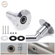 AHOUR Thru Hull Exhaust Fitting, 24mm Stainless Steel Marine Heater Exhaust, Hardware Part Steel 316