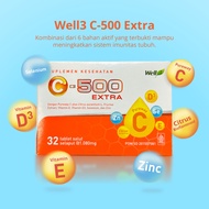 CNI VITAMIN C WELL3 C-500 EXTRA 30 TABLET
