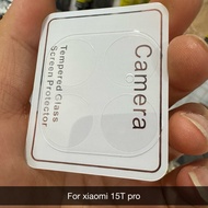 TEMPERED GLASS CAMERA XIAOMI 15T, 15T Pro, 14T, 14T PRO FULL 3D GLASS MATERIAL