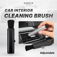 CARVIX | Car Interior Soft Brush Adjustable Cleaning Tool Dust Removal Console Dashboard cleaning