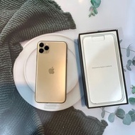 ☁️「極新二手機」iPhone 11Pro Max 64g/256g/512g 金色 台灣公司貨