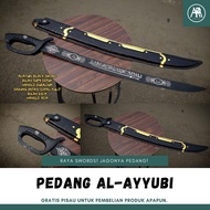 Pedang Al Ayyubi Al Ayubi Persia Arabian Sword (Gratis Dudukan)