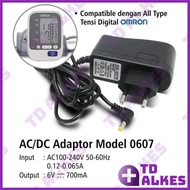 Adaptor AC DC Tensimeter Digital Alat Ukur Tekanan Darah Tensi Omron