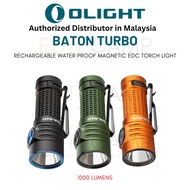 Olight Baton Turbo Rechargeable Water Proof Magnetic Flash Light Camping Hiking Emergency EDC Torch 
